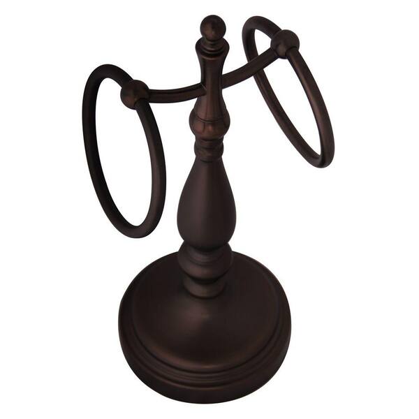 Barclay Products Everdeen Freestanding Towel Ring in Oil Rubbed Bronze
