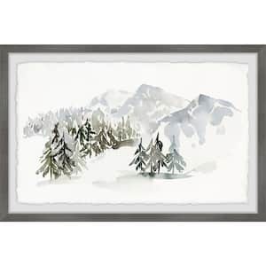 "I Like the Winter Silence" by Marmont Hill Framed Nature Art Print 16 in. x 24 in. .