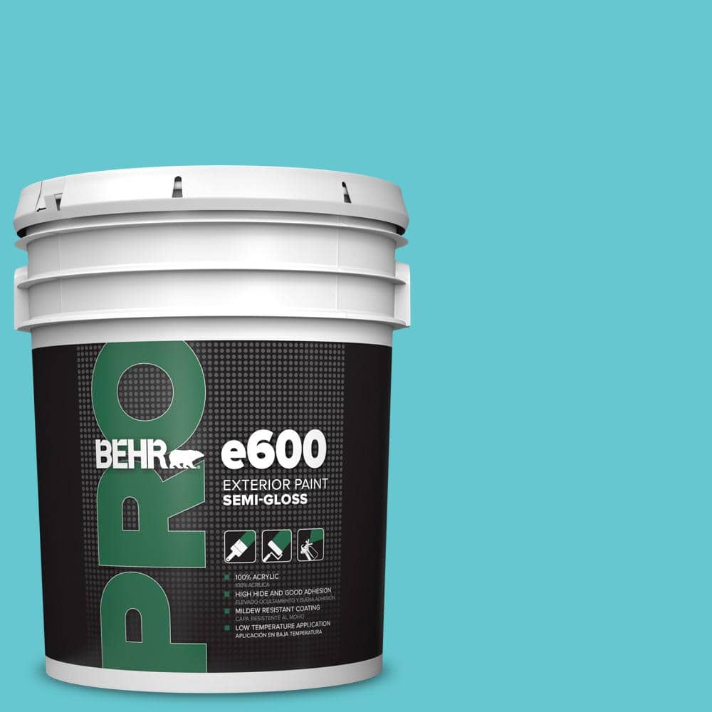 5 gal. #P470-4 Paradise Sky Semi-Gloss Exterior Paint price history on PriceWatchPro
