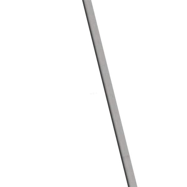 Slim Shker 96 in. W x 0.75 in. H x 0.25 in. D Batten Molding in Gray