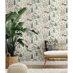 45 sq. ft. Menagerie Peel and Stick Wallpaper