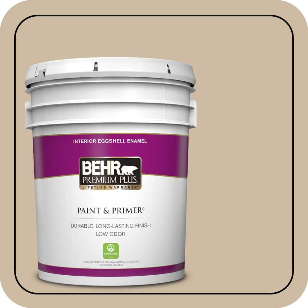 5 gal. #710C-3 Gobi Desert Eggshell Enamel Low Odor Interior Paint & Primer price history on PriceWatchPro
