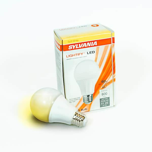 Sylvania SMART+ ZigBee Soft White Dimmable A19 LED Smart Light Bulb