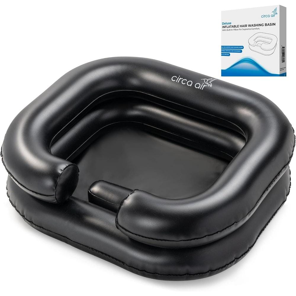 Air Inflatable Hair Washing Basin For Bedridden Portable Shampoo Bowl With 