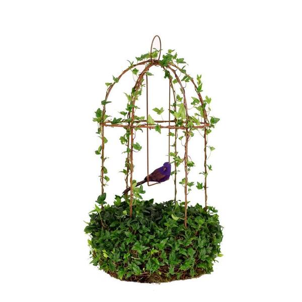 Unbranded 8 in. Grand Ivy Rustica Bird Cage