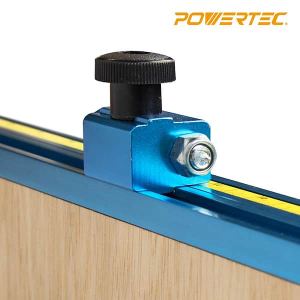 30 Tipo Miter Track Stop, 2 Pack T-Track Limitatore per la lavorazione del legno Utensili manuali in lega di alluminio Mitra T-Slot Stop Device, T