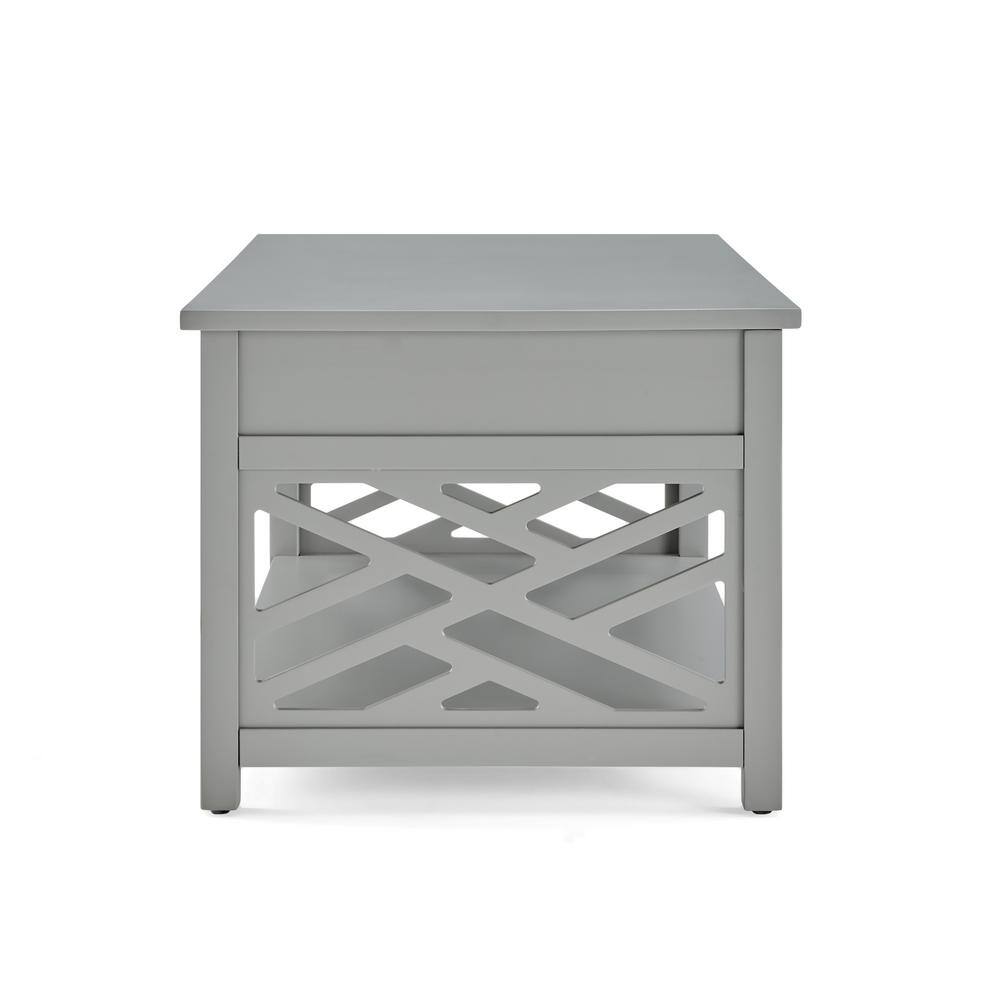 Coventry Gray Pine 3-Piece Coffee and End Table Set