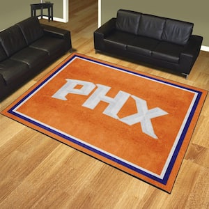 Phoenix Suns Orange 8 ft. x 10 ft. Plush Area Rug