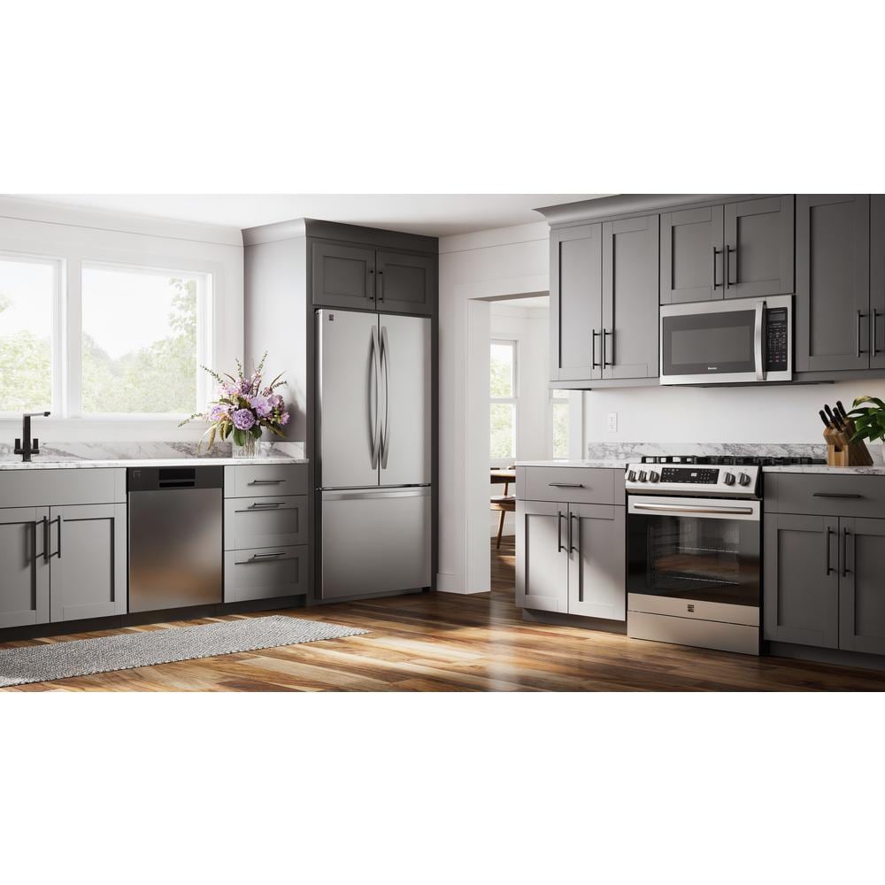 30-inch Stainless Steel Freestanding Gas Range with Convection and Self-Cleaning