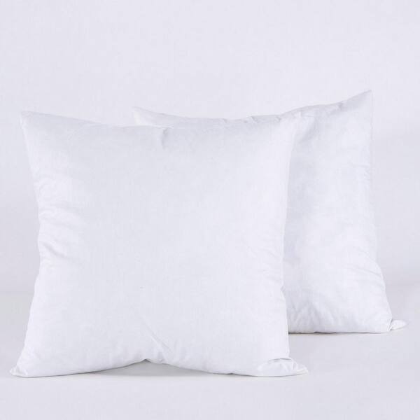 Pure Down Duck Feather Euro Pillow Insert (Set of 2) PD-PI-15002-D