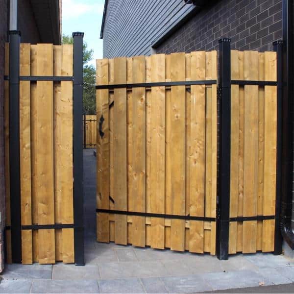 Aluminum Fence Gate Kit Sf2 Gk100, Wooden Fence Gates Home Depot