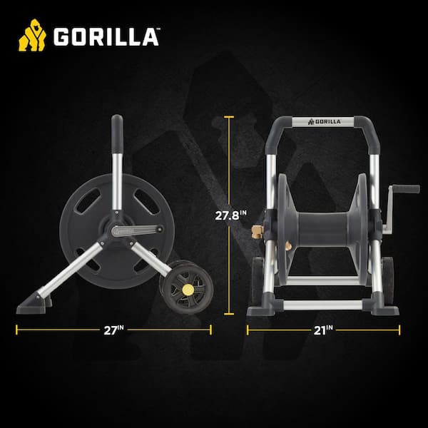 175 ft. Aluminum Zero Rust Mobile Hose Reel