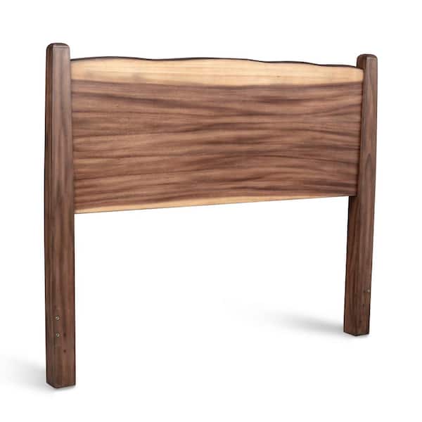 HOMESTYLES Forest Retreat Brown Teak Wood Queen Headboard