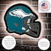 Evergreen Philadelphia Eagles Helmet 19 in. x 15 in. Plug-in LED Lighted  Sign 8LED3823HMT - The Home Depot