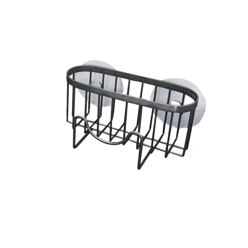 M-Shaped Sponge Holder, Black Stainless Steel Sink Caddy w/ 2 Installation Methods price history on PriceWatchPro
