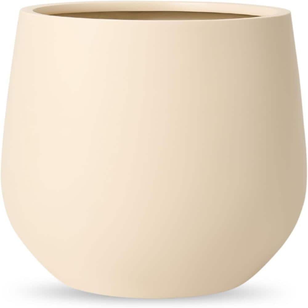 "12.5""H x 11.4""D Kilim Beige Fiberstone Tapered Planter with Drainage Hole & 2 Coco Mats" price history on PriceWatchPro