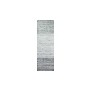 Savannah Grey 3 ft. x 8 ft. (2'6" x 8') Geometric Contemporary Runner