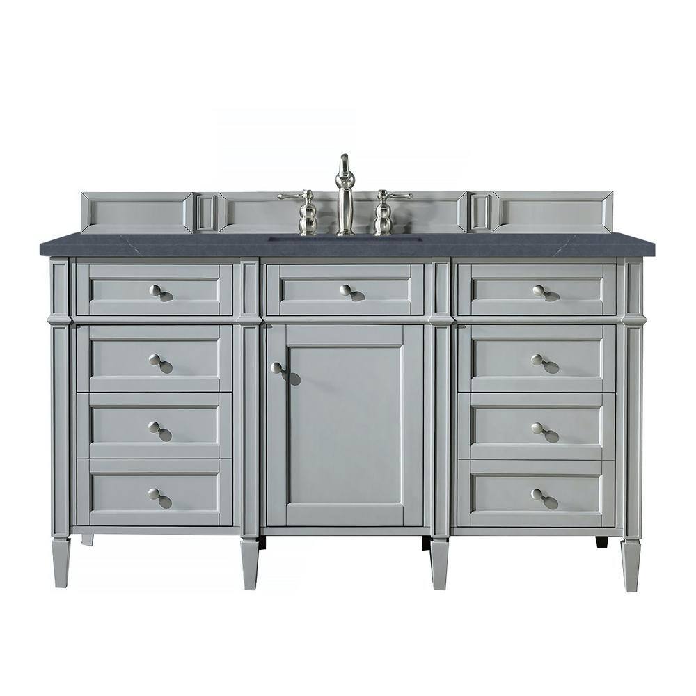 James Martin Vanities Brittany 60 in. Single Vanity in Urban Gray with