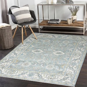 Bardot Hand-Knotted Wool Abstract Modern High Low 8'x10' Rug