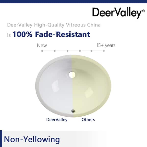 Have a question about DEERVALLEY Symmetry 18.31 in. Oval