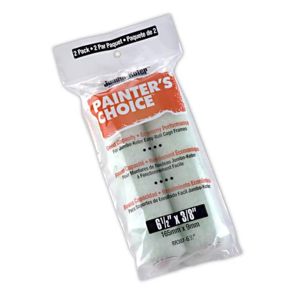 Wooster 6-1/2 in. x 3/8 in. Jumbo-Koter Painter's Choice Synthetic Rollers (2-Pack)