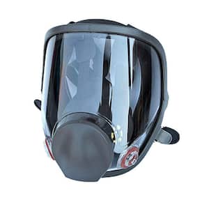 Full Facepiece Respirator with Filters, 15in1 Reusable Gas Respirator Mask for Dust, Organic Vapors, Painting Spraying