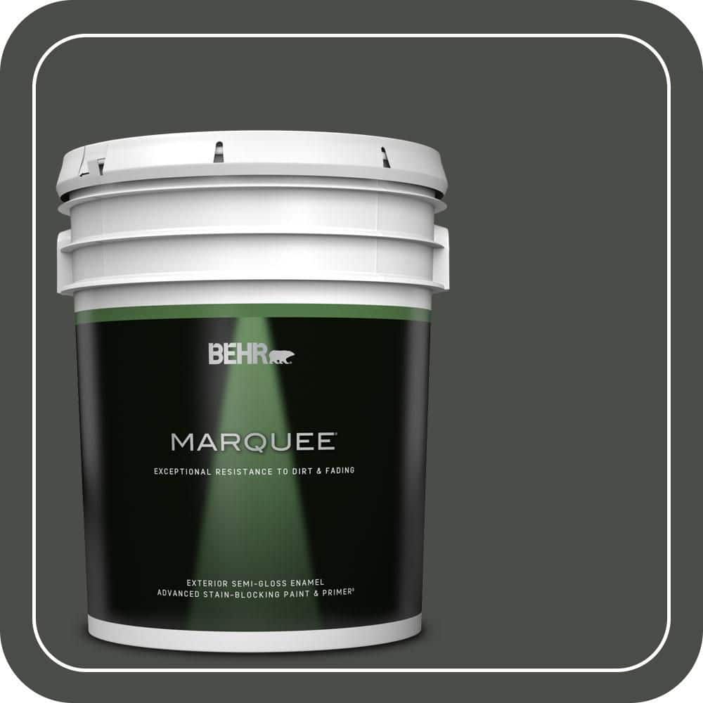 5 gal. #710F-7 Black Swan Semi-Gloss Enamel Exterior Paint & Primer price history on PriceWatchPro