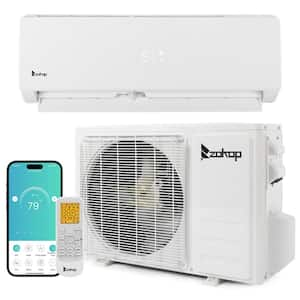 21 SEER 12000 BTU 1-Ton Wi-Fi Ductless Mini Split Air Conditioner with Heat Pump 115-Volt