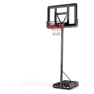 4.25 ft. - 10 ft. T-Goals Portable Basketball Hoop Height Adjustable basketball hoop stand