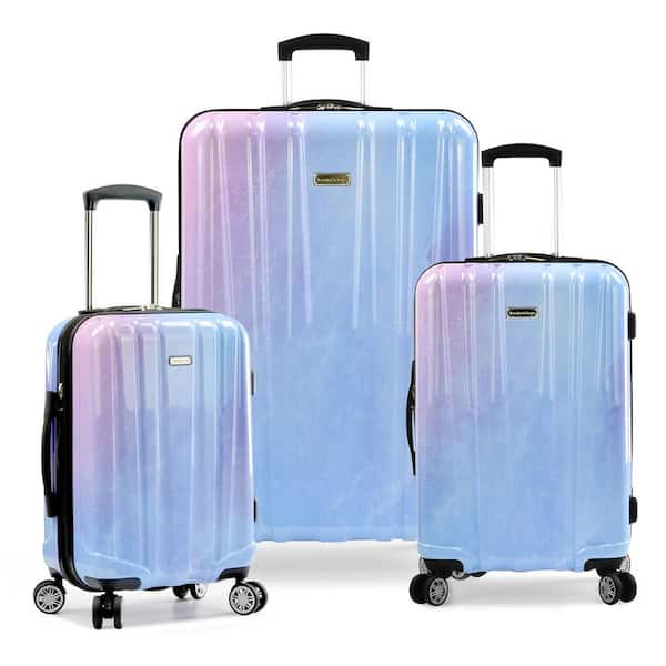 Traveler's Choice Ruma II 3-Piece Twinkle Lilac Hardside Spinner Luggage Set