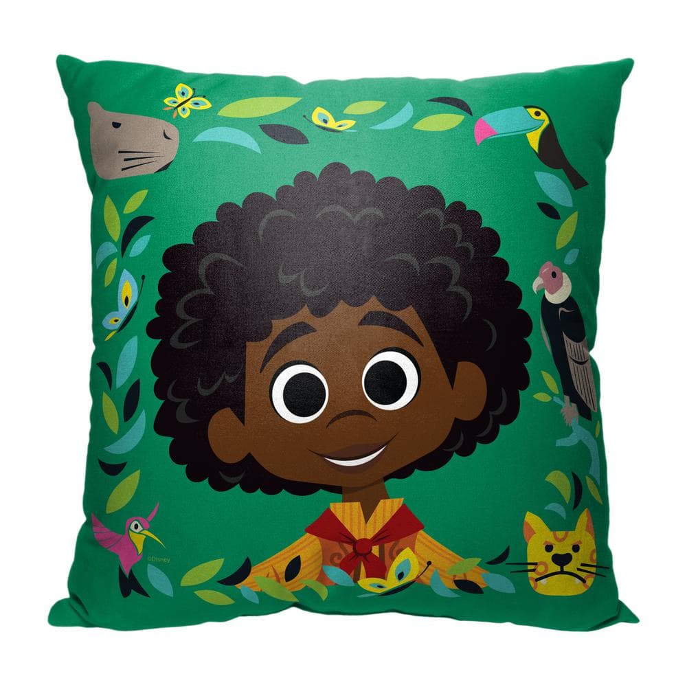 Disney Encanto Antonio Multi-Colored Throw Pillow