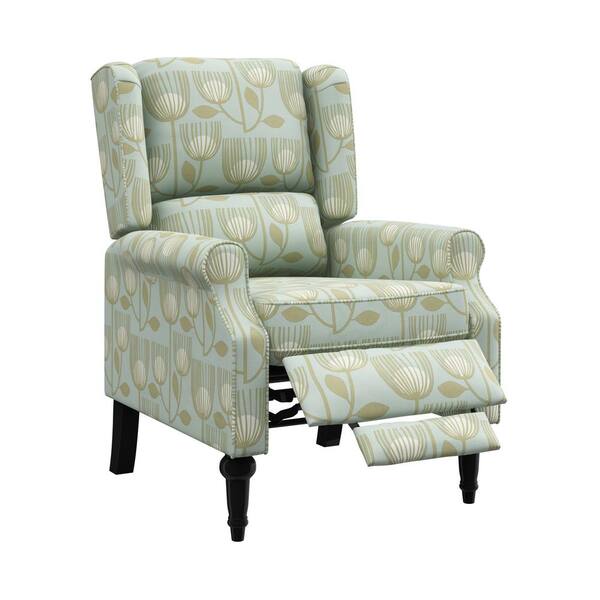 wingback pushback recliner