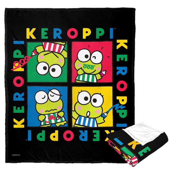 THE NORTHWEST GROUP Painting Keroppi Silk Touch Throw Blanket