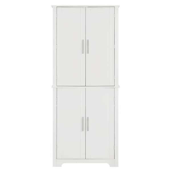 cadeninc 28.15 in. W x 15 in. D x 97 in. H Bathroom Storage Cabinets ...