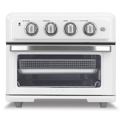 1800-Watt 6-Slice White Toaster Oven and Air Fryer