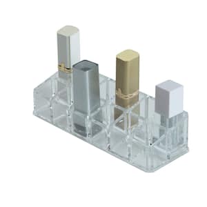 12-Compartment Cosmetic and Lipstick Holder