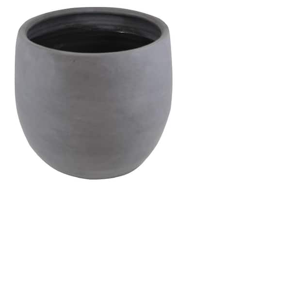Margo Garden Products LE- 16 in. Batey Planter Grey