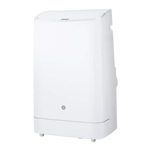 GE 10,500 BTU Portable Air Conditioner 3-in-1 Cools 450 Sq. Ft. with Dehumidifier and Remote in White