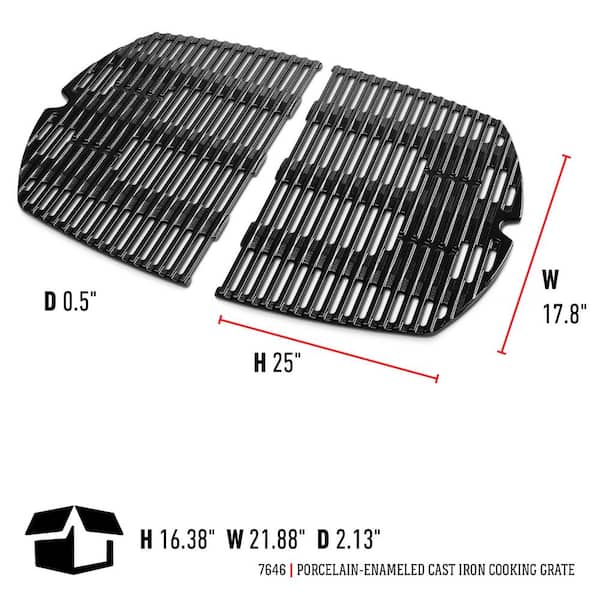 Replacement Cooking Grates for Q 3000 & Q 300 Series Weber Gas Grills