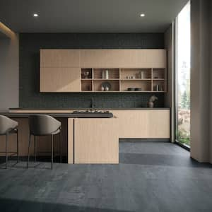 Angela Harris Metallic LVT Oxide 11.9 in. x 23.9 in. x 28 MIL Loose Lay Matte Luxury Vinyl Floor Tile (22 Sq. ft./Case)