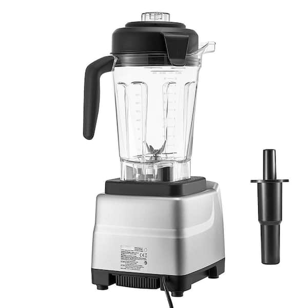 VEVOR Blender for Smoothies,85 oz. Single Speed Silver Blender with Professional Blender with Powerful Motor, Multi-Functional