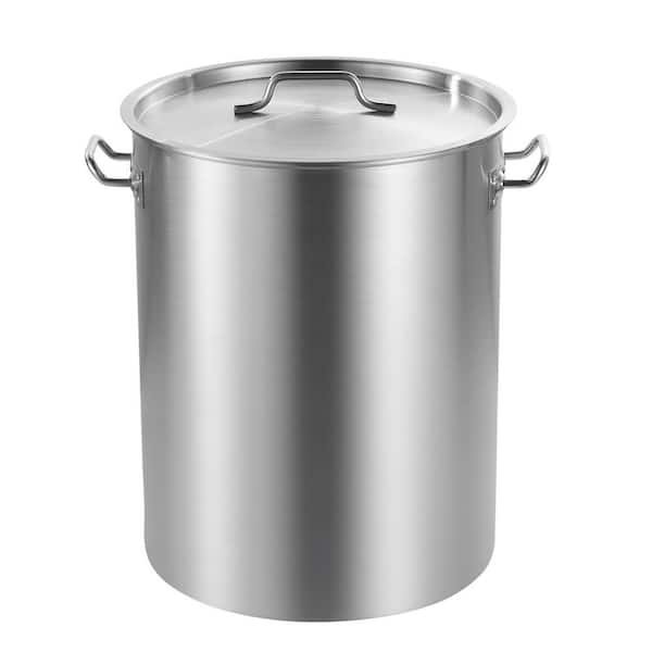 SVOPES 36 qt. Stainless Steel Stockpot, Heavy Duty Cookware with