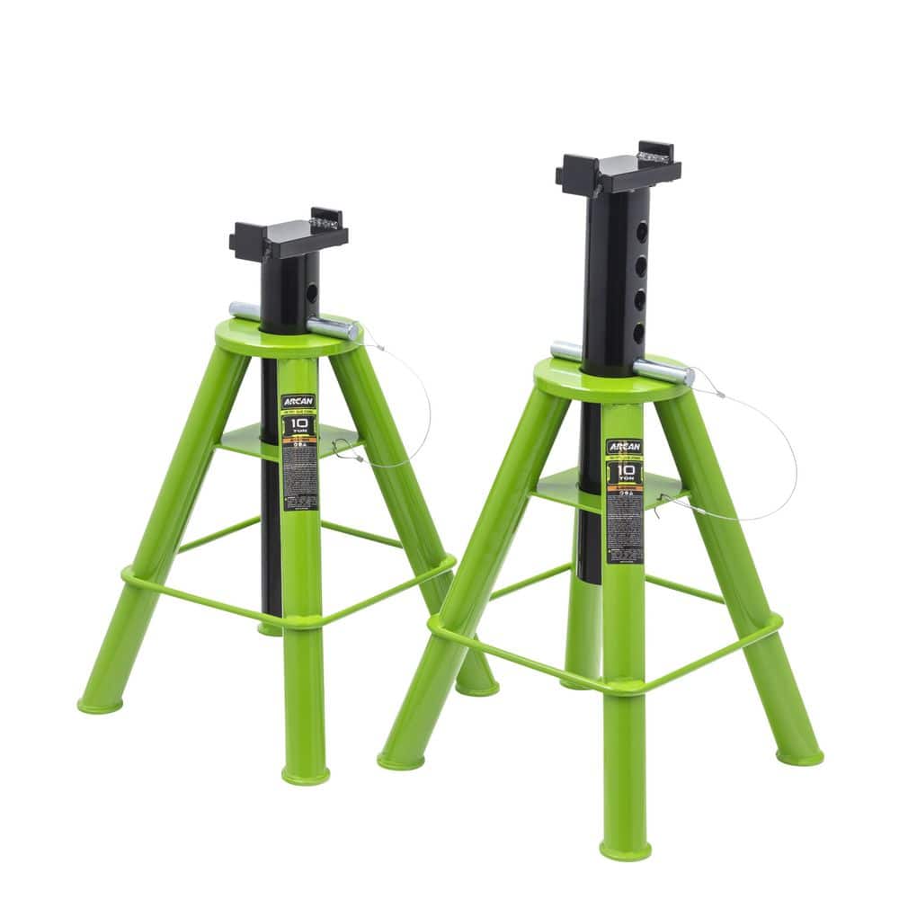 10-Ton Medium Height Pin Type Jack Stands, 2 Jack Stands price history on PriceWatchPro