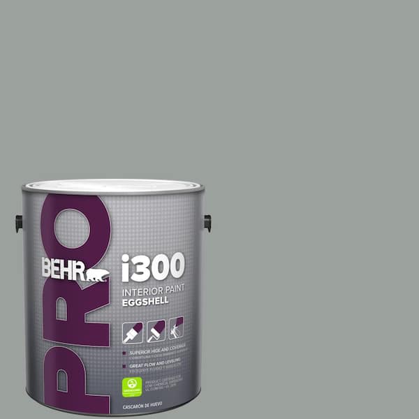 1 gal. #PPU11-16 Brampton Gray Eggshell Interior Paint