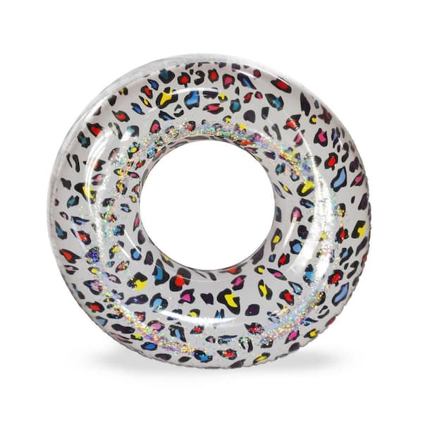 GAME Animal Print Inflatable Pool Float