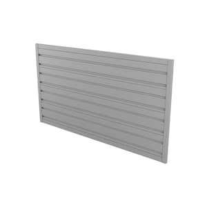 Trusscore 3/4 in. x 1-3/8 in. x 8 ft. Slatwall J Channel White PVC Trim (2  Per Box) RCT34J08 - The Home Depot