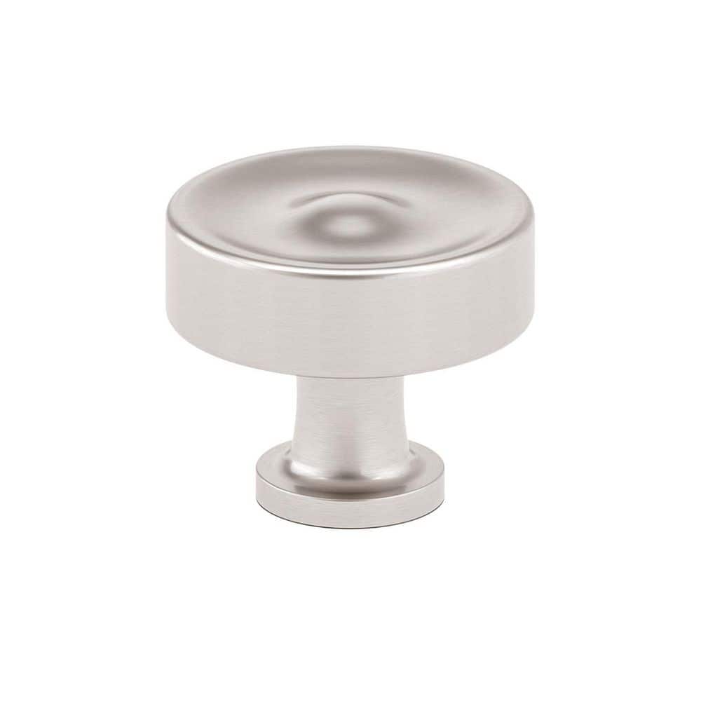 Arezzo Collection 1-3/8 in. (35 mm) Brushed Nickel Traditional Cabinet Knob price history on PriceWatchPro