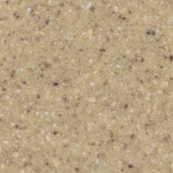 2 in. Solid Surface Countertop Sample in Cork