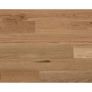 Natural Oak 3/4 in. W Thick x 3.25 in. Wide x Random Length Solid White Oak Hardwood Flooring (27.00 sq. ft./case)