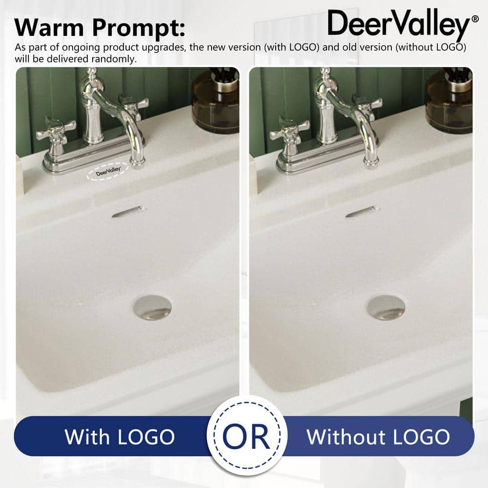 Elegant Apex White Ceramic 34" Rectangular Pedestal Sink with Overflow